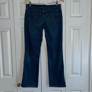 Wrangler Q baby no gap waistband Jean size 7/8/L29